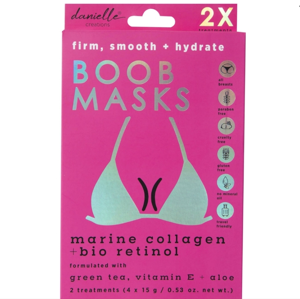 🌺Danielle Creations Boob Mask Firming Hydrating Mask Treatment Bath & Body